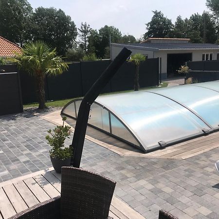 Gite Spa Sauna Piscine Aubin-Saint-Vaast Exterior foto